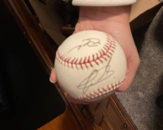 Signed Major League Baseball 