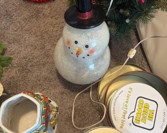 Snowman that lights up! 