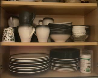 Mikasa Swirl Ombré Graphite