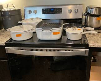 Symon home cast iron pans 