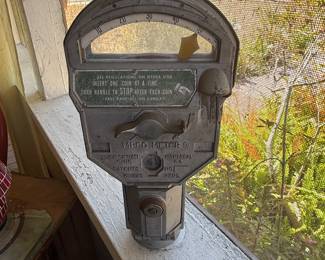 Vintage parking meter 