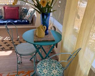 Vintage Ice Cream Parlor set 