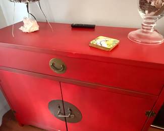 Oriental Red Chest
