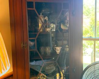 Antique Corner Curio 