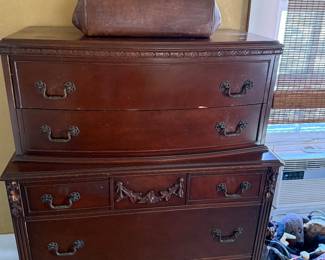 Antique Chest and Antique Doctor's Case 