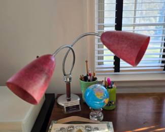 Vintage Fiberglass Gooseneck Lamp