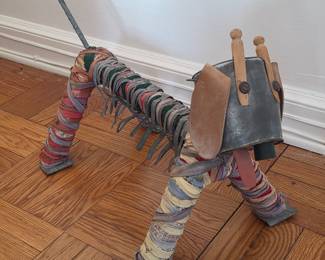 Whimsical Folk Art Dog