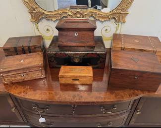 Collection of Antique Boxes