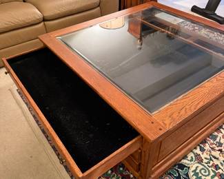 	#20	Coffee Display Table with drawers 40x18	 $125.00 				