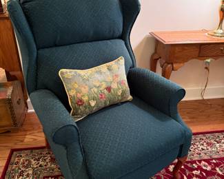 	#5	Green Wingback Chair	 $40.00 				