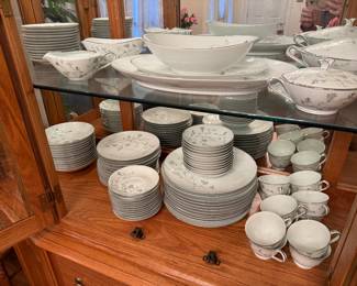 *	#14	Noritake "Valorie" Set of China	 $150.00 				