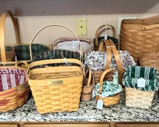 Beautiful Longaberger baskets!