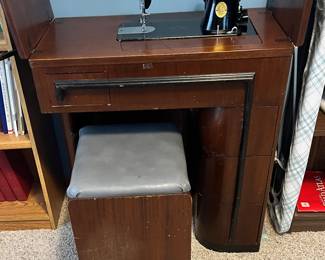 1947 antique Singer sewing machine.
