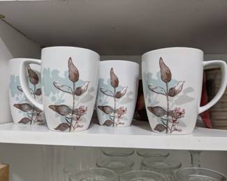 Corelle Coordinates mugs