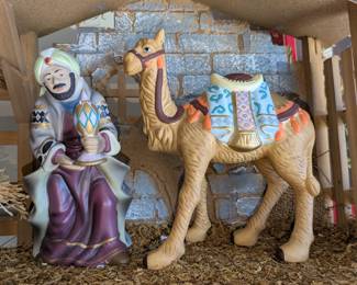 Kinkade camel & King Balthazar