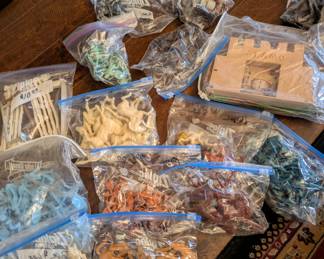 Vintage Marx Alamo battle play set