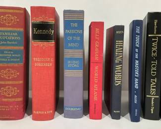 Classic Hardcover Book Collection Featuring Literature, History Inspiration