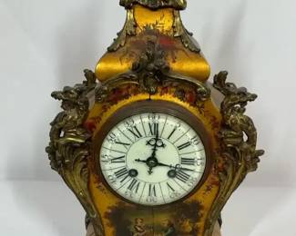 001 Antique French Clock Marked Tiffany and Co. 6799