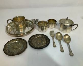 Sterling Silver Tea Tableware Assortment