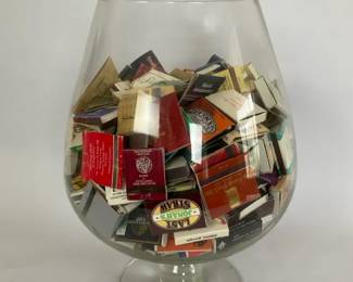 Vase Filled With Vintage Matches