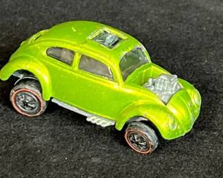 Vintage 1967 Redline Hot wheels Custom Green Volkswagen
