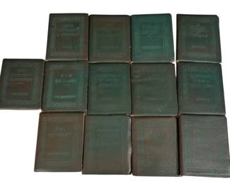 13 Vintage ‘Little Leather Library’ Books * Shakespeare * Longfellow * Wilde *
