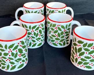 Six Waechtersbach Mugs * Made In Spain *
