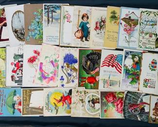 Vintage Postcards * OVER 100 Years Old * 25 Total
