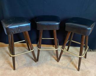 Set of 3 Dohrmann Bar stools
