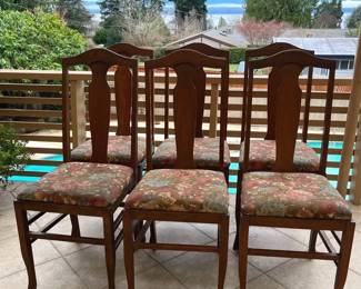 6 Antique Chairs * Dining * Game Table * Extra
