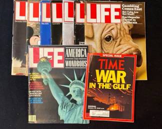 LIFE Magazines *Two 1978 *Five 1979 *One 1986 *One Time Special Issue 1991
