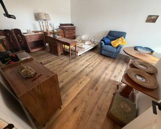 Vintage furniture. Some mahogany 