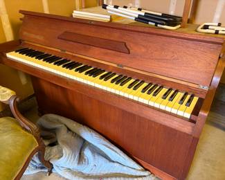 Mid-century modern Baldwin Acrosonic spinet piano