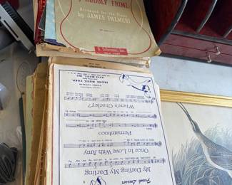 Sheet music books