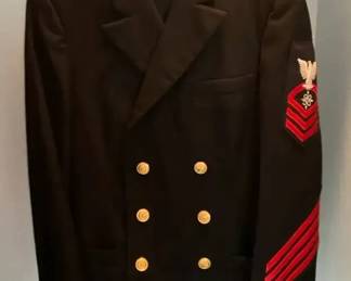 AR166Vintage Navy Jacket