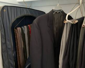 AR148Mens Jacket, Pants  Ties