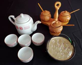 AR113Vintage Taiwanese Tea Set And More