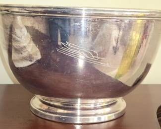 UNION PACIFIC RAILROAD WINGED STREAMLINER BOWL