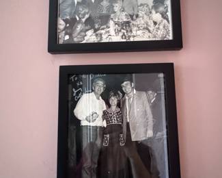 Signed celebrity photos