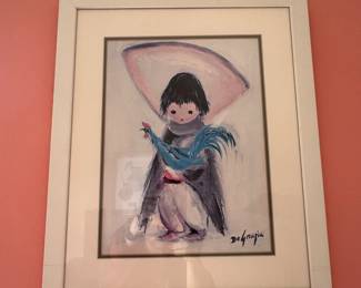 Several DeGrazia art prints