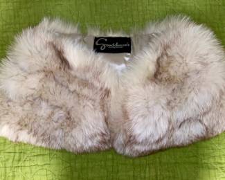 Fox fur stole