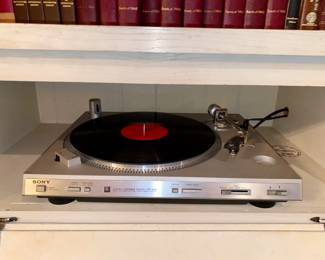 Sony stereo turntable 