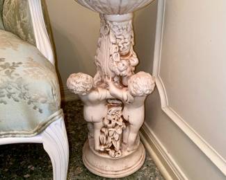 Cherub Pedestal Planter