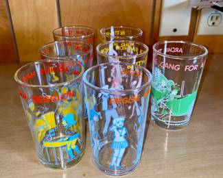 Archie Comics juice glasses