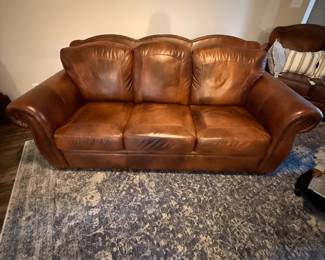 All leather couch - excellent condition 
$1000 