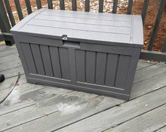 Deck box - $80 