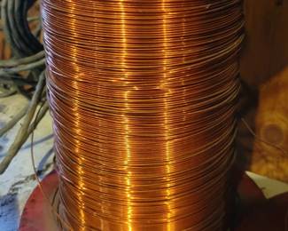 Stool Of Copper Wire