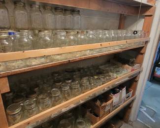 Lots of Canning Jars 