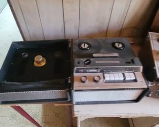Vintage  Reel To Reel Player  Works 