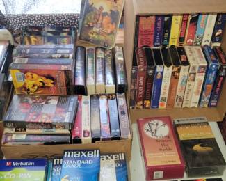 VHS  From Kids To Rated PG Movies 